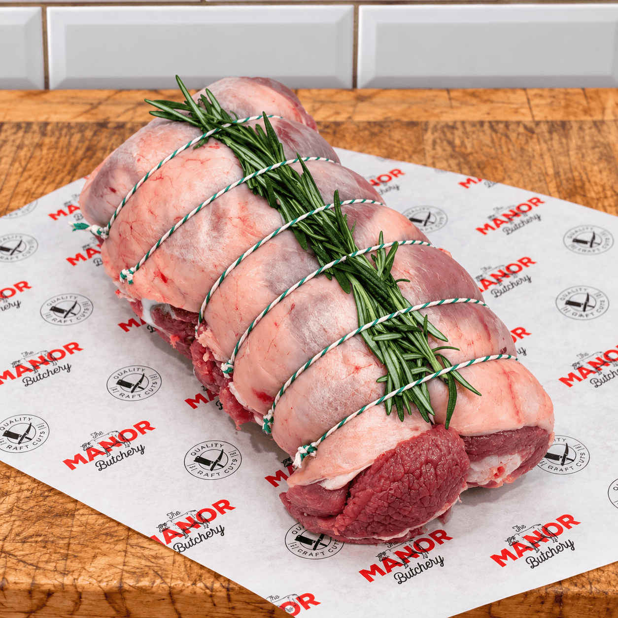 Whole Free Range Boned and Rolled Leg of Lamb with rosemary
