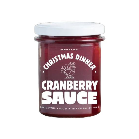 Barnes Farm Cranberry Sauce - Cranberry with Port (190g)
