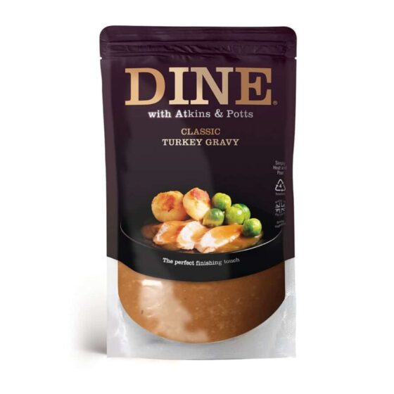 DINE IN With Atkins & Potts Turkey Gravy (350g)