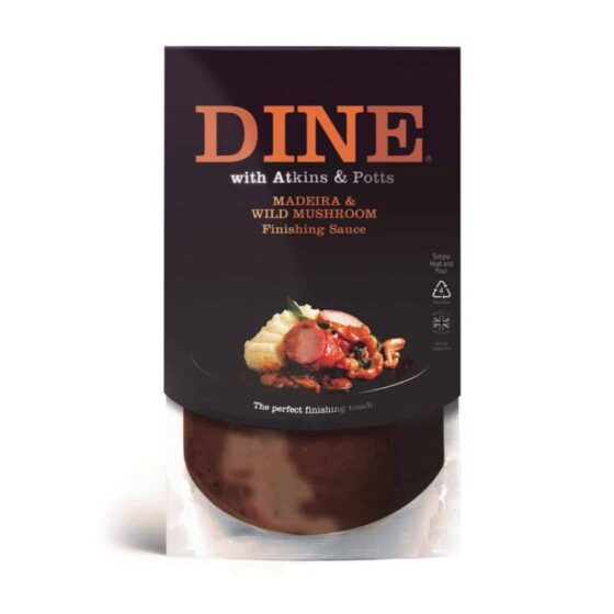 DINE With Atkins & Potts Madeira & wild Mushroom Sauce (350g)
